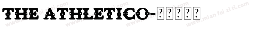 The Athletico字体转换